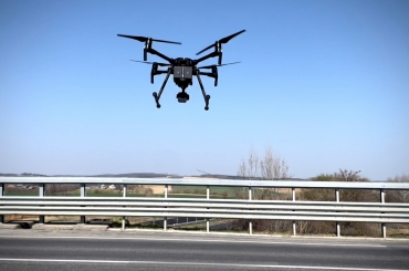 Drónos ellenőrzés a biztonságosabb közlekedésért