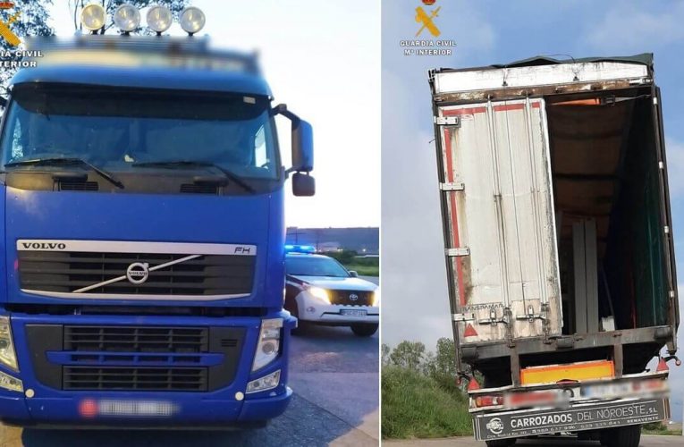 4000 euró helyszíni bírságot kapott a teherautó sofőrje a túlsúly miatt