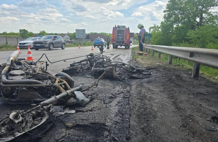 Brutális baleset történt délután