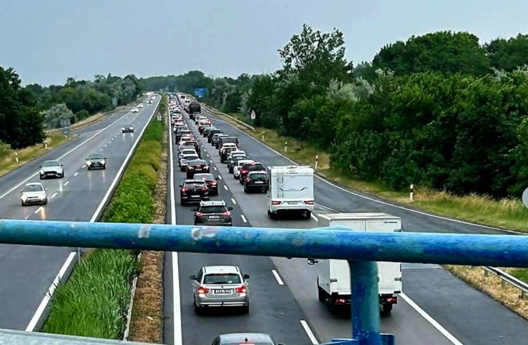 Elesett az M7-es autópálya