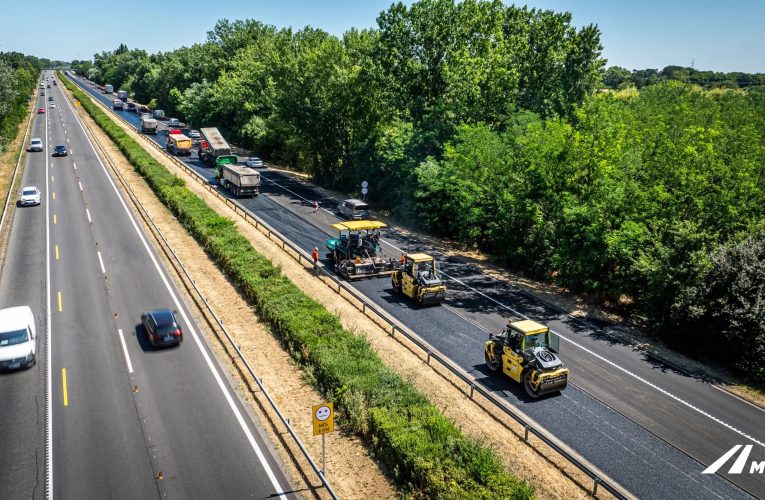 Elmagyarázta az útkezelő, ezért nem látsz embereket az útépítésnél