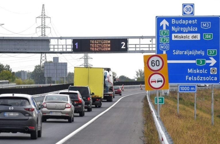 Csütörtöktől lezárták az M30-as fel- és lehajtóját