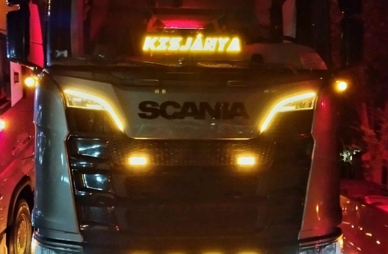 150 kamion dübörgött végig Szeged utcáin