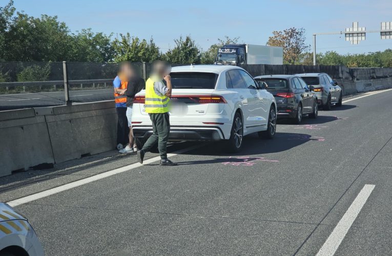 Utoléréses baleset történt
