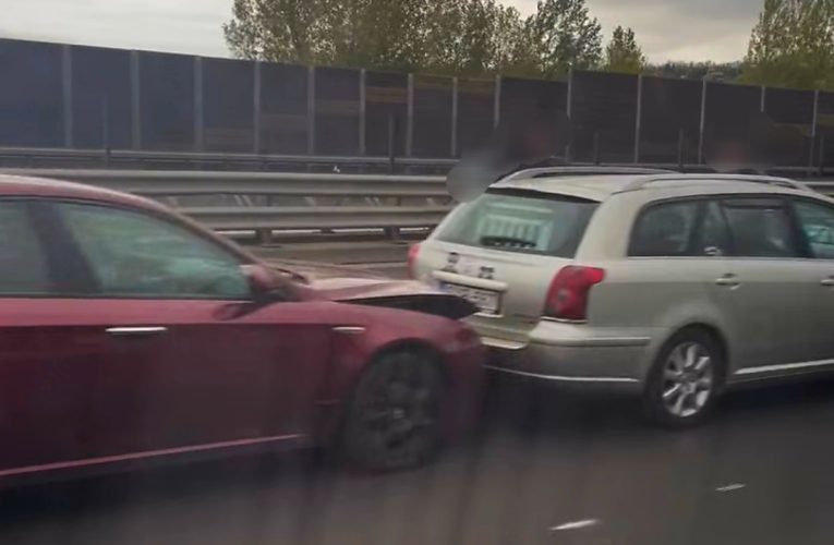 Utoléréses baleset történt