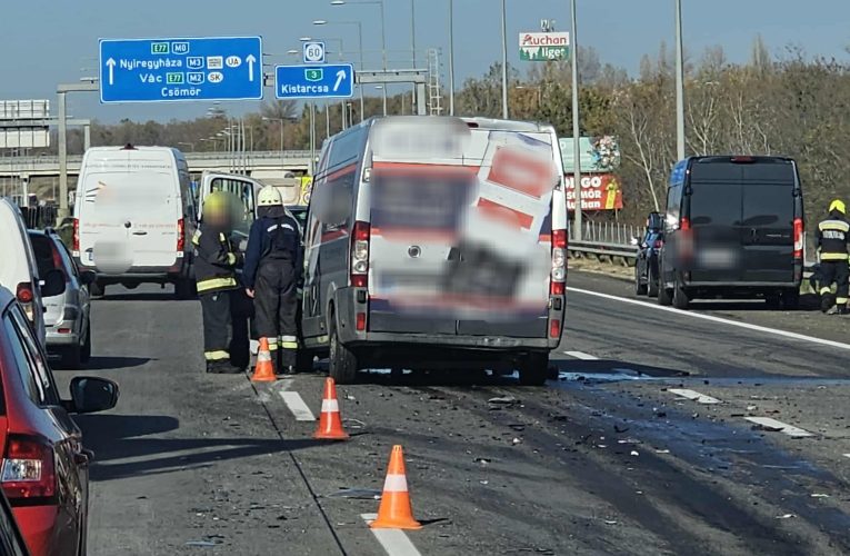 Ráfutásos baleset történt