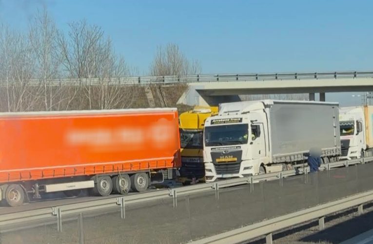 Ráfutásos baleset történt