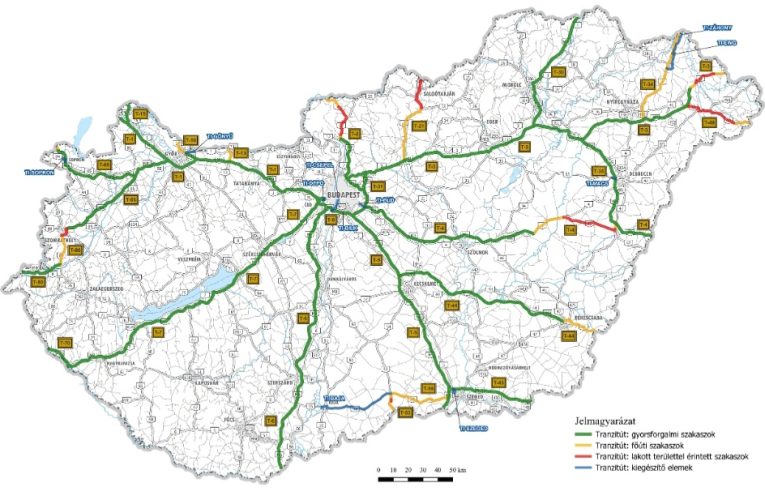 Januártól szigorodnak a tranzitforgalmi szabályok a nehéz teherautókra