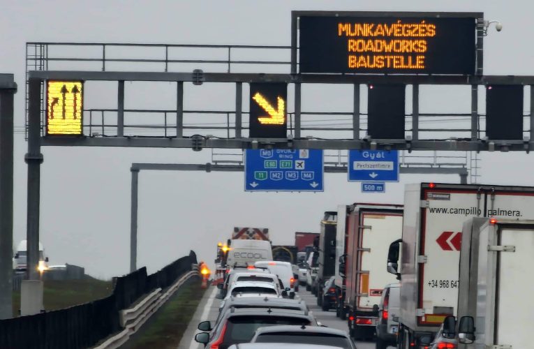 Szombaton megbénul az M0-s