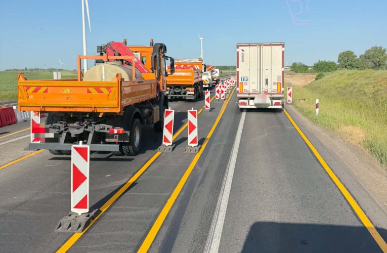 Drámai a helyzet az M1-en: araszolnak az autók