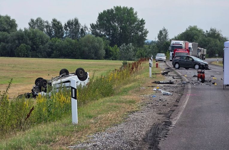 Halálos frontális baleset a 3-as főúton