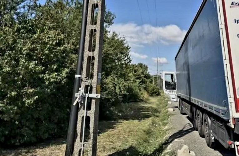 Életmentő beavatkozásra volt szükség egy kamionsofőrnél