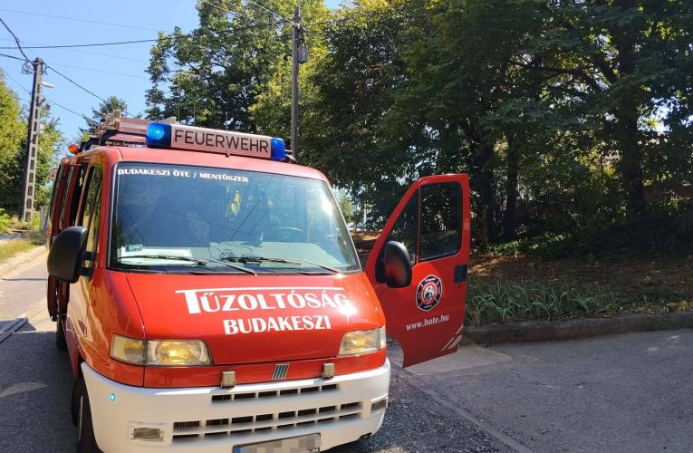 Közel 700 ezer forint értékű felszerelést loptak el egy tűzoltóautóból Budakeszin