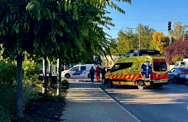 Közlekedési baleset történt